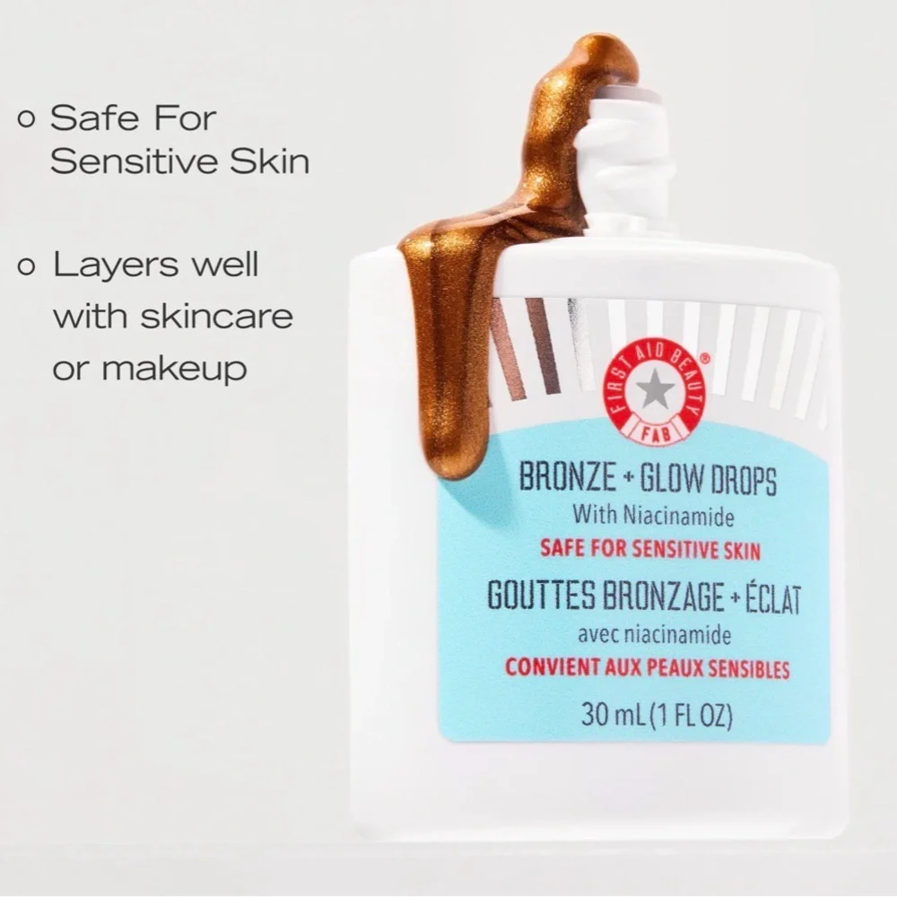 FAB Bronze + Glow Drops with Niacinamide